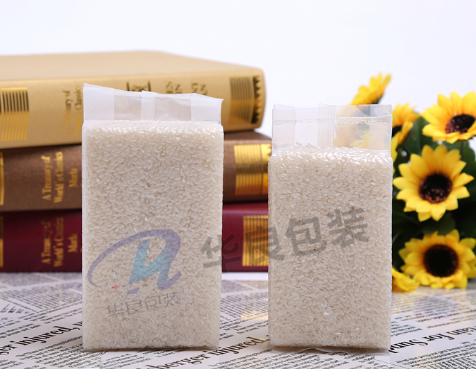 真空米磚袋，透明包裝袋